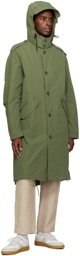 A.P.C. Khaki Antonny Trench Coat