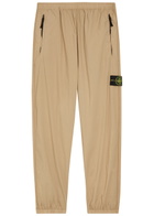 Stone Island Tela Stretch-cotton Trousers Sand
