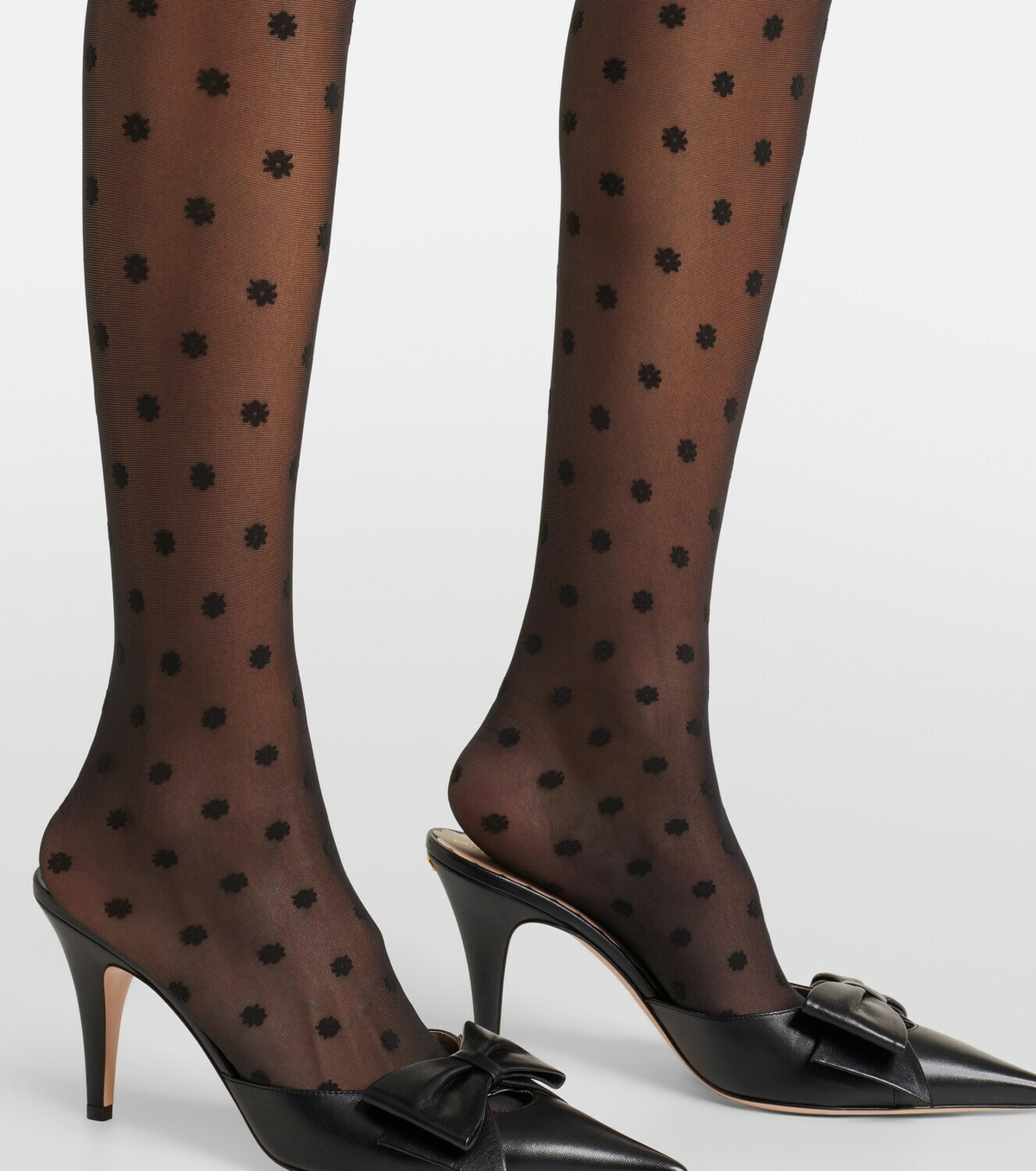 Wolford Daisy floral sheer tights