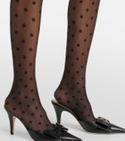 Wolford Daisy floral sheer tights