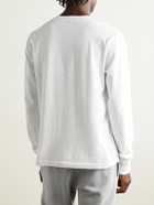 Noah - Logo-Print Recycled Cotton-Jersey T-Shirt - White