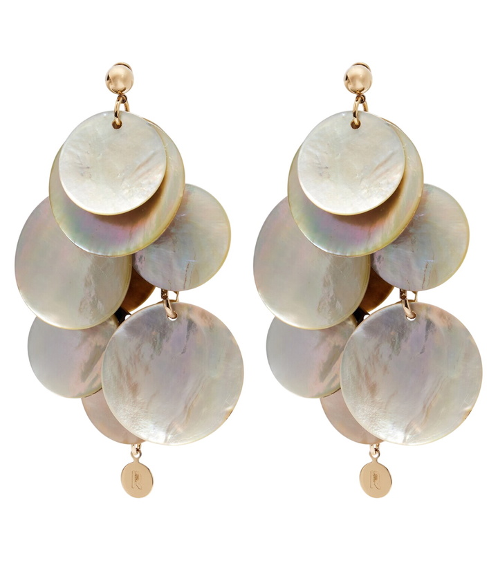 Photo: Rabanne Mother-of-pearl earrings
