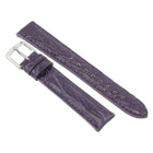 Michele Violet Purple Crocodile Watch Strap 16mm MS16AA510535