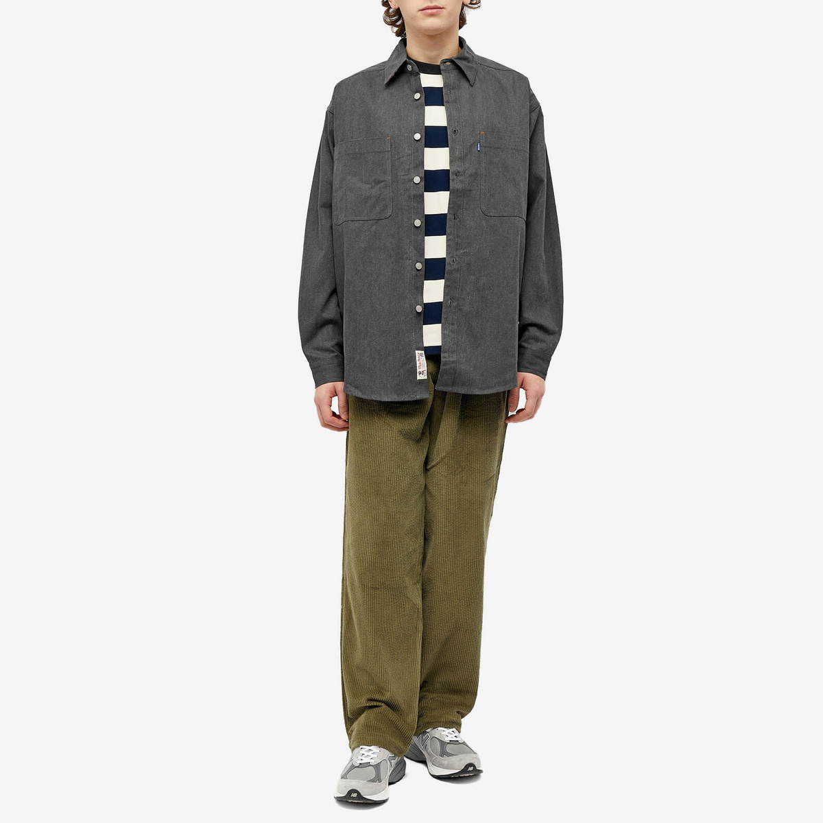 Manresa Men's MacShirt Overshirt in Black