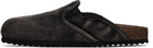 Diesel Black D-Woodstock Slip-on Loafers