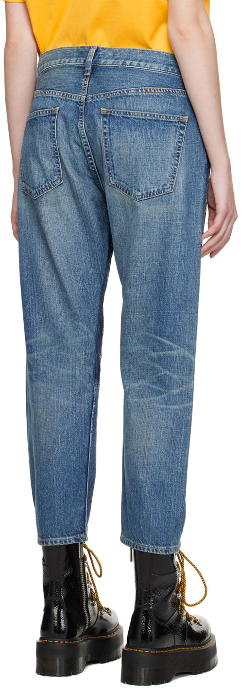 Junya Watanabe Blue Patch Jeans