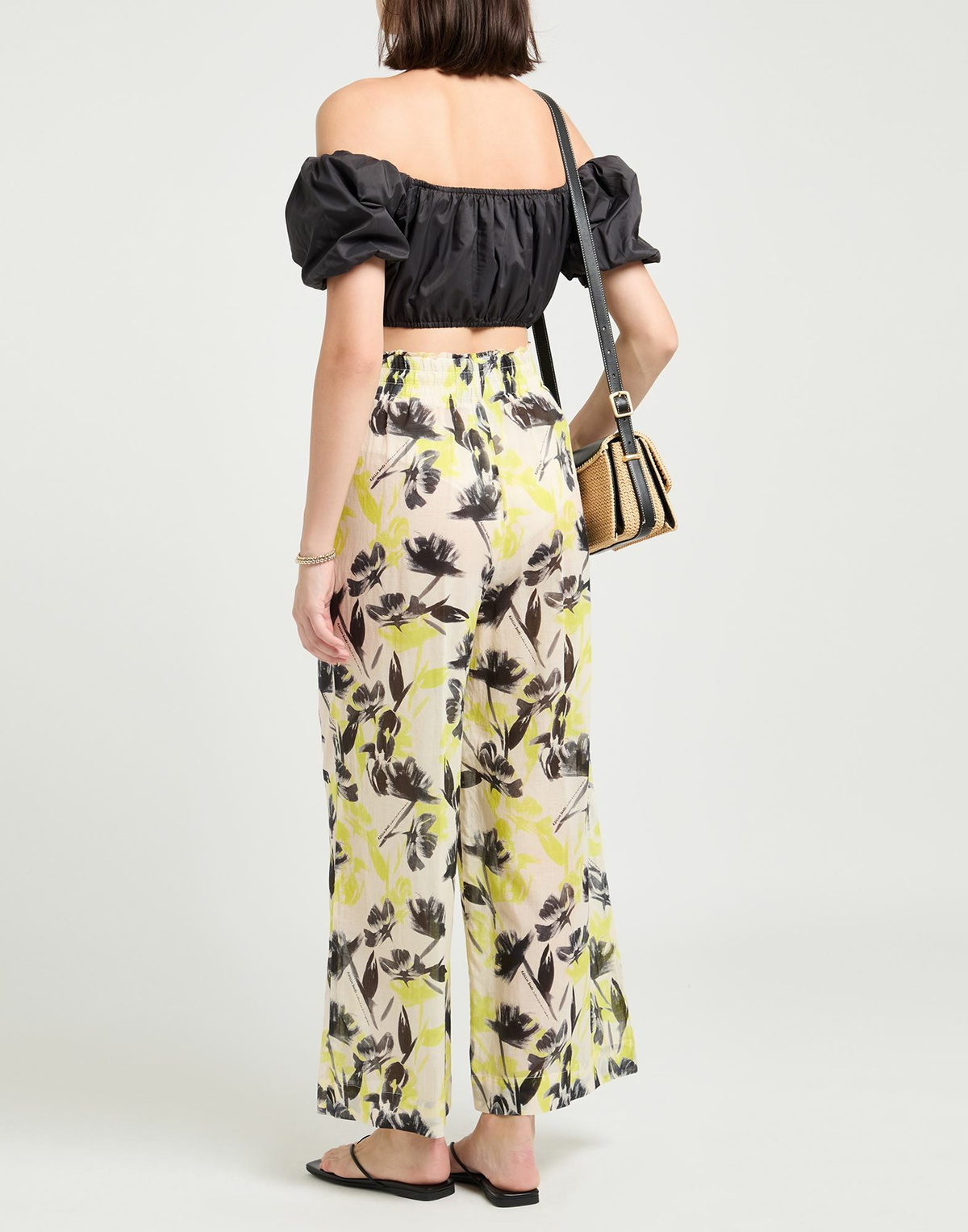 Alessia Santi Womens Pants in Yellow
