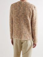 Séfr - Gote Embroidered Woven Cardigan - Brown