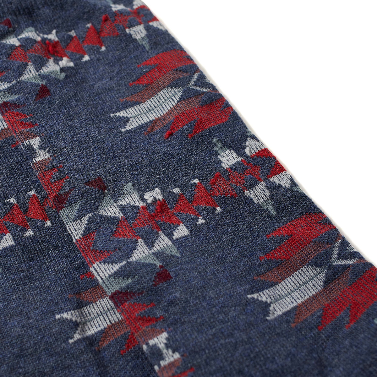 Anonymous Ism Native Crew Sock in Navy Melange