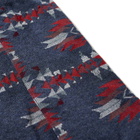 Anonymous Ism Native Crew Sock in Navy Melange