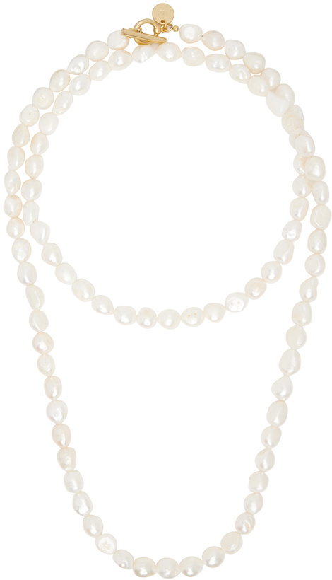 Photo: Recto White Candy Pearl Necklace