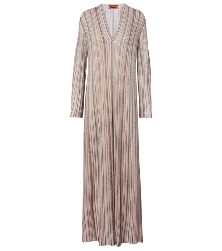Photo: Missoni Striped lamé gown