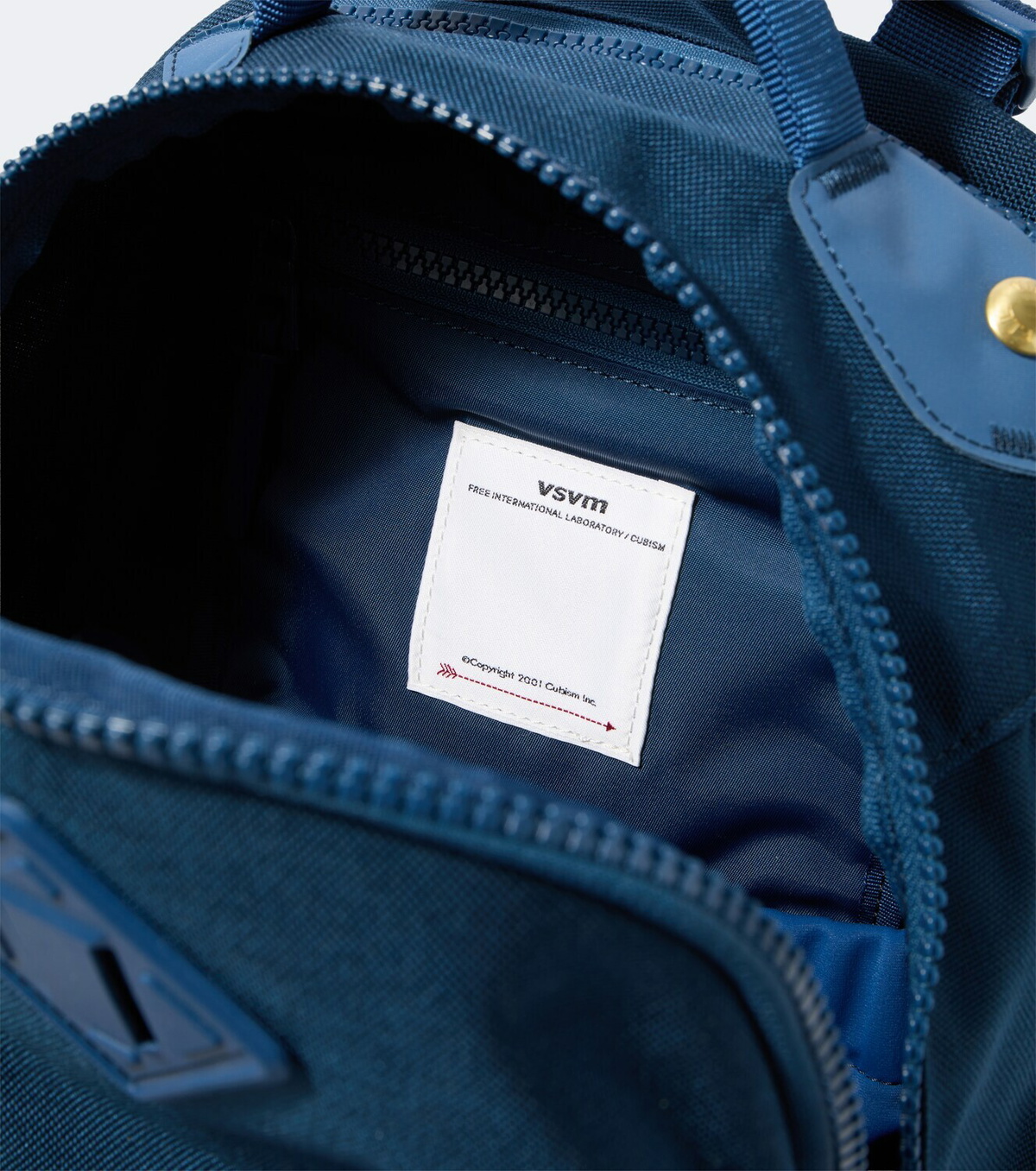 Visvim Condura leather-trimmed backpack