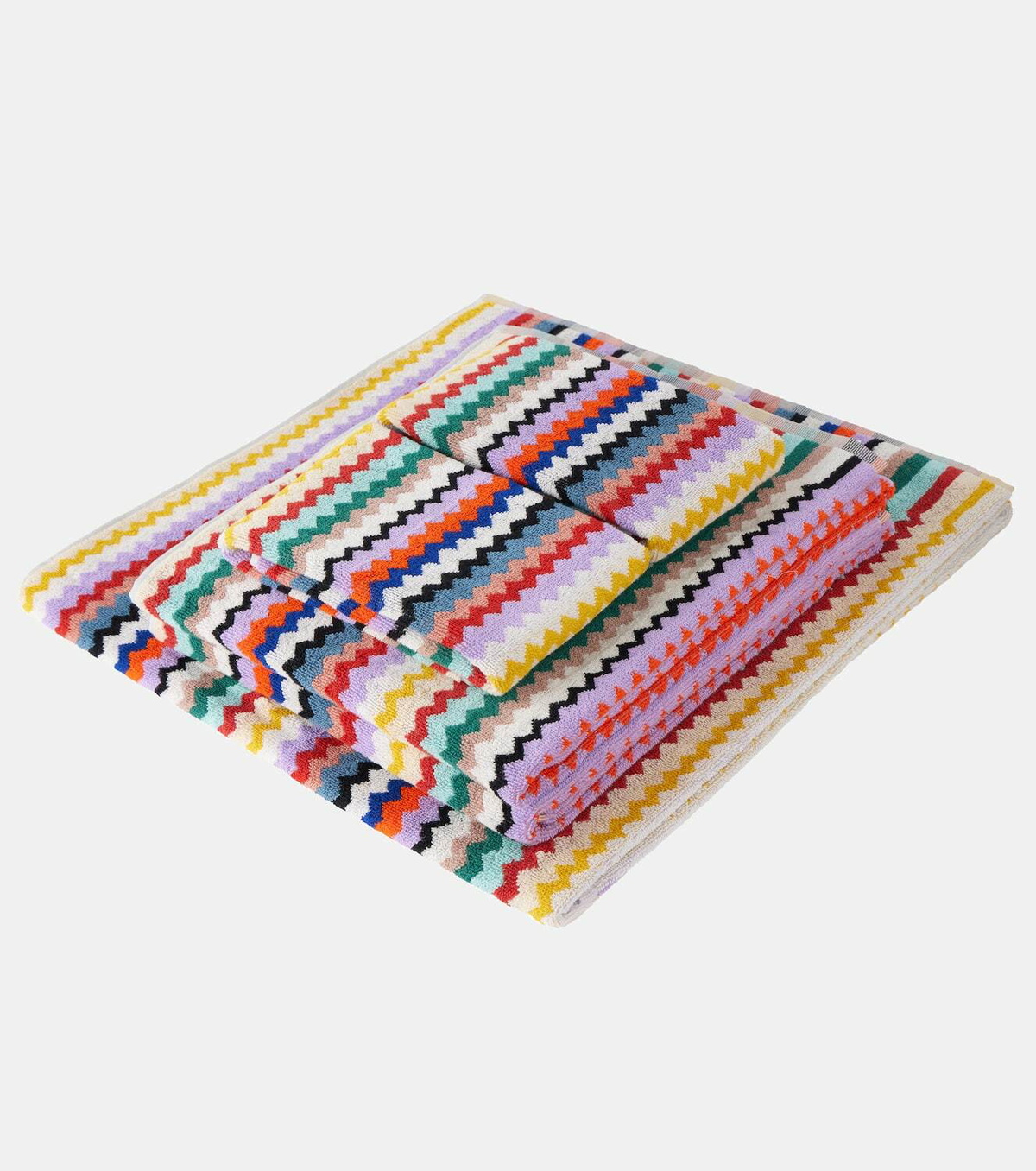 Missoni Riverbero Zigzag set of 5 terry towels
