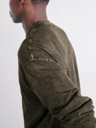 AGOLDE - Asha Cotton-Jersey T-Shirt - Brown