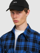 OFF-WHITE Off Stamp Cotton Drill Baseball Cap