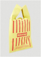 Monday Shopper Tote Bag in Yellow
