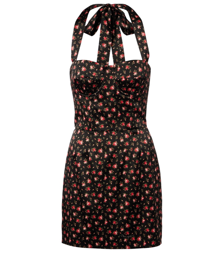Dolce&Gabbana Raschel DG tweed minidress Dolce & Gabbana