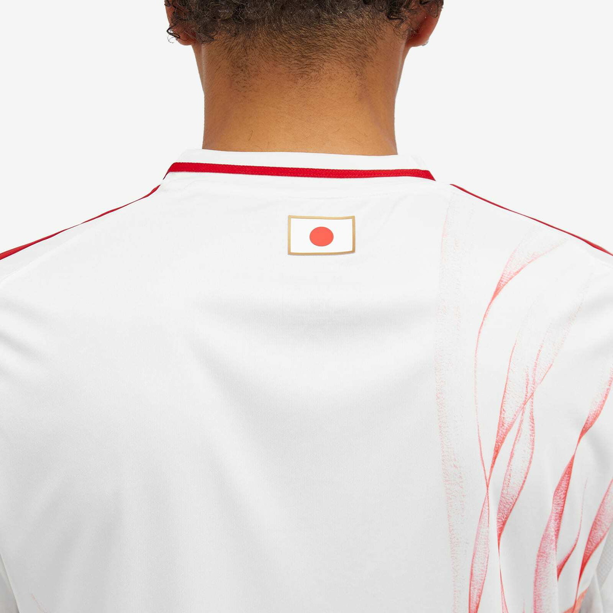 Y-3 Men's x JFA 2024 Away Football Jersey in Core White Y-3