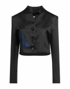 Alessia Santi Womens Blazer in Black