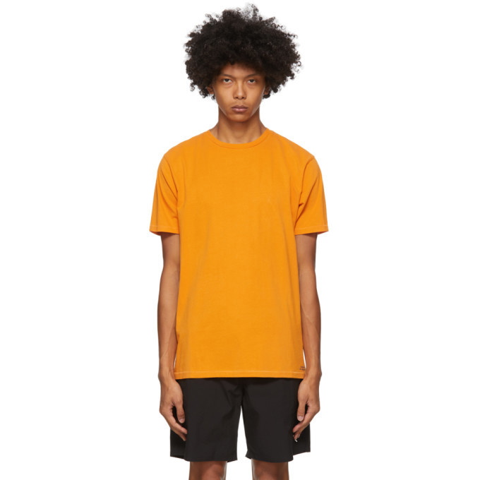 Photo: Saturdays NYC Orange Pima Brandon T-Shirt