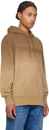 JW Anderson Brown Gradient Hoodie