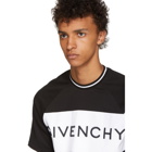 Givenchy Black and White 4G Patch T-Shirt