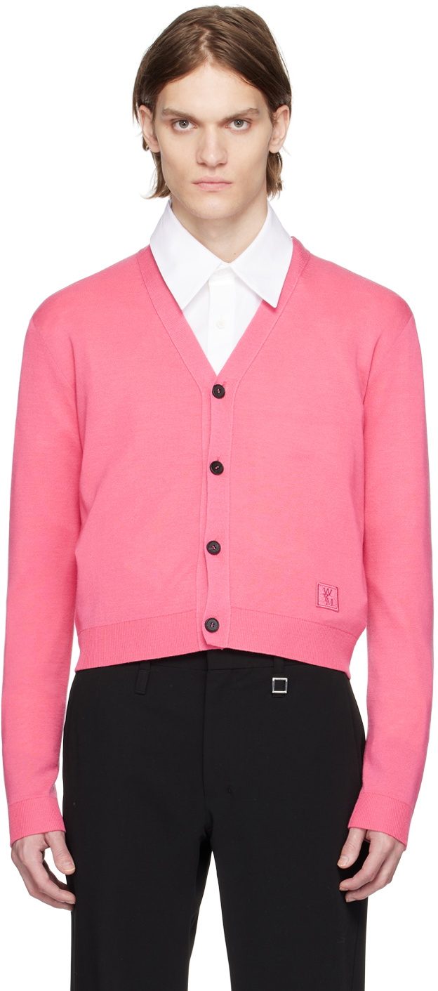 Wooyoungmi Pink Cropped Cardigan Wooyoungmi