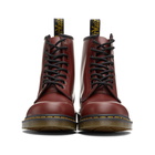 Dr. Martens Red 1460 Smooth Lace-Up Boots