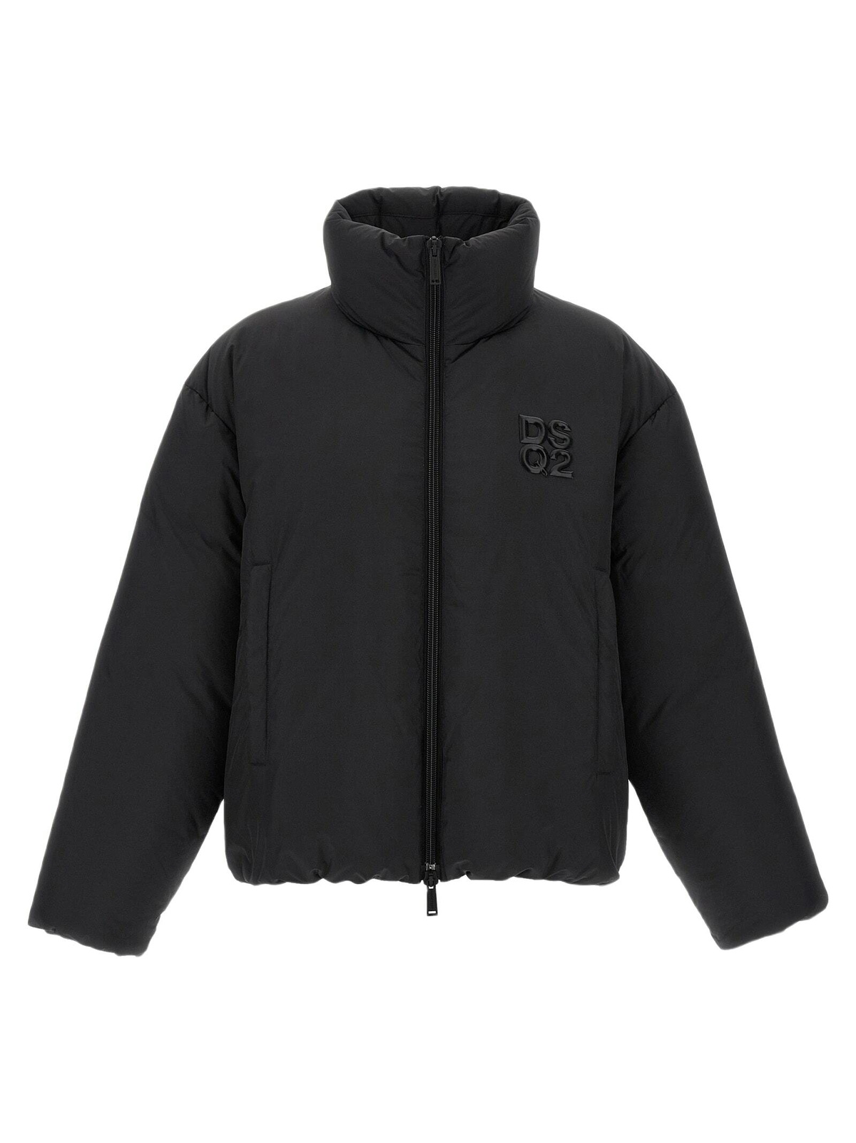 Dsquared2 Black Quilted Down Jacket Dsquared2