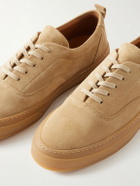Mr P. - Classic Plimsoll Suede Sneakers - Brown