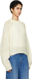 Axel Arigato Off-White 'Greys Embroidered' Sweater