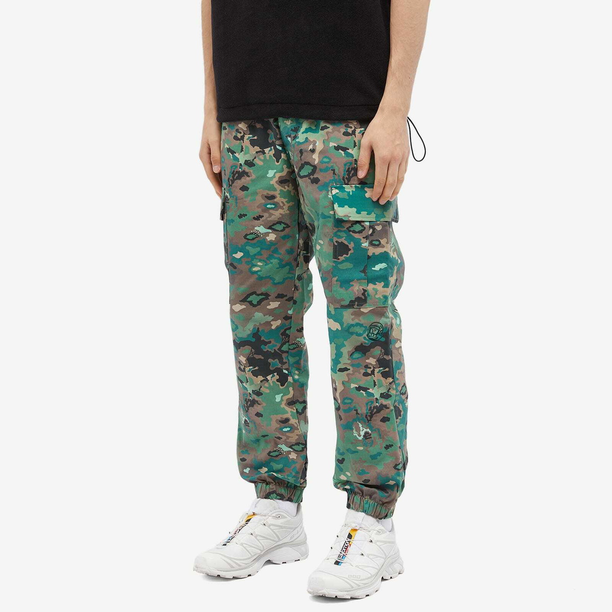 Billionaire boys club terra camo joggers in malachite green deals