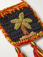 Alanui - Tasselled Crochet-Knit Cotton AirPods Case