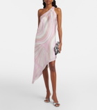 Pucci Iride silk twill minidress