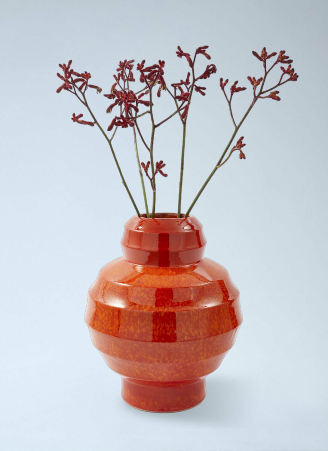 POLSPOTTEN Tiered Ceramic Vase