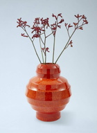 POLSPOTTEN Tiered Ceramic Vase