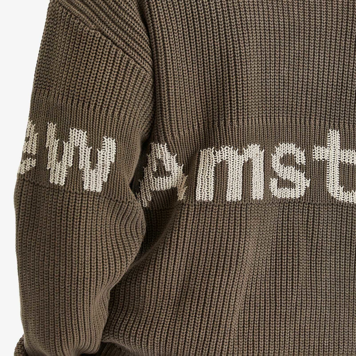 New Amsterdam Surf Association Men's Logo Crew Knit Sweater in Eiffel Tower