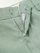 Paul Smith - Straight-Leg Linen Bermuda Shorts - Green