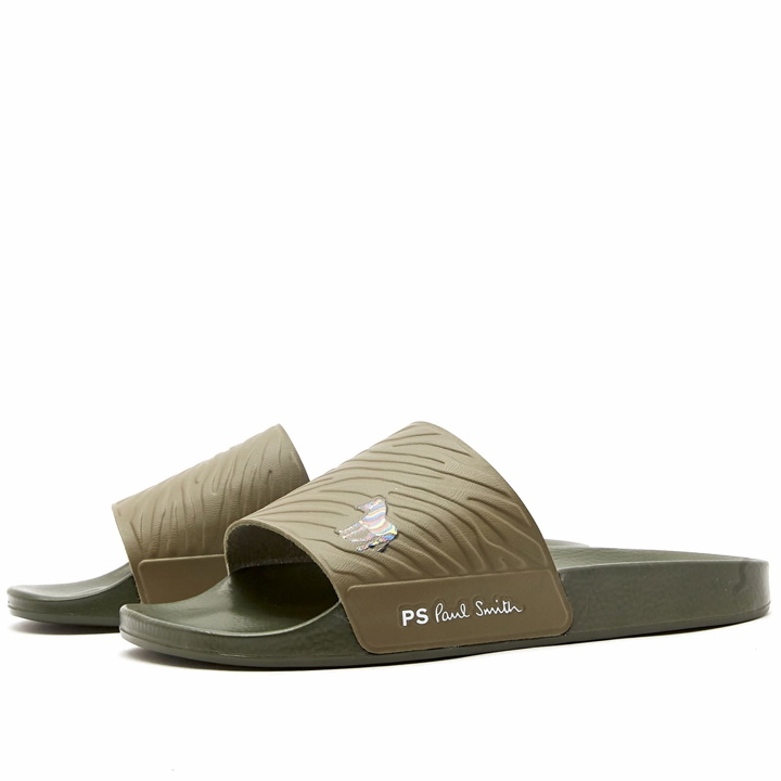 Photo: Paul Smith Nyro Pool Slide in Khaki