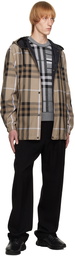 Burberry Brown Reversible Check Jacket