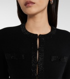 Tory Burch Embellished wool-blend cardigan