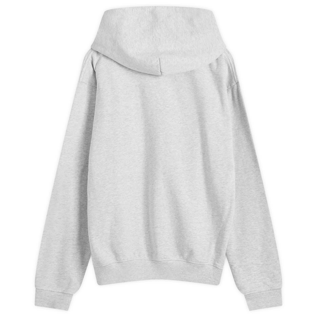 Sporty & Rich SRHWC Hoodie in Heather Grey/Navy