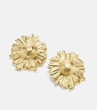 Ysso Ilios 24kt gold-plated earrings