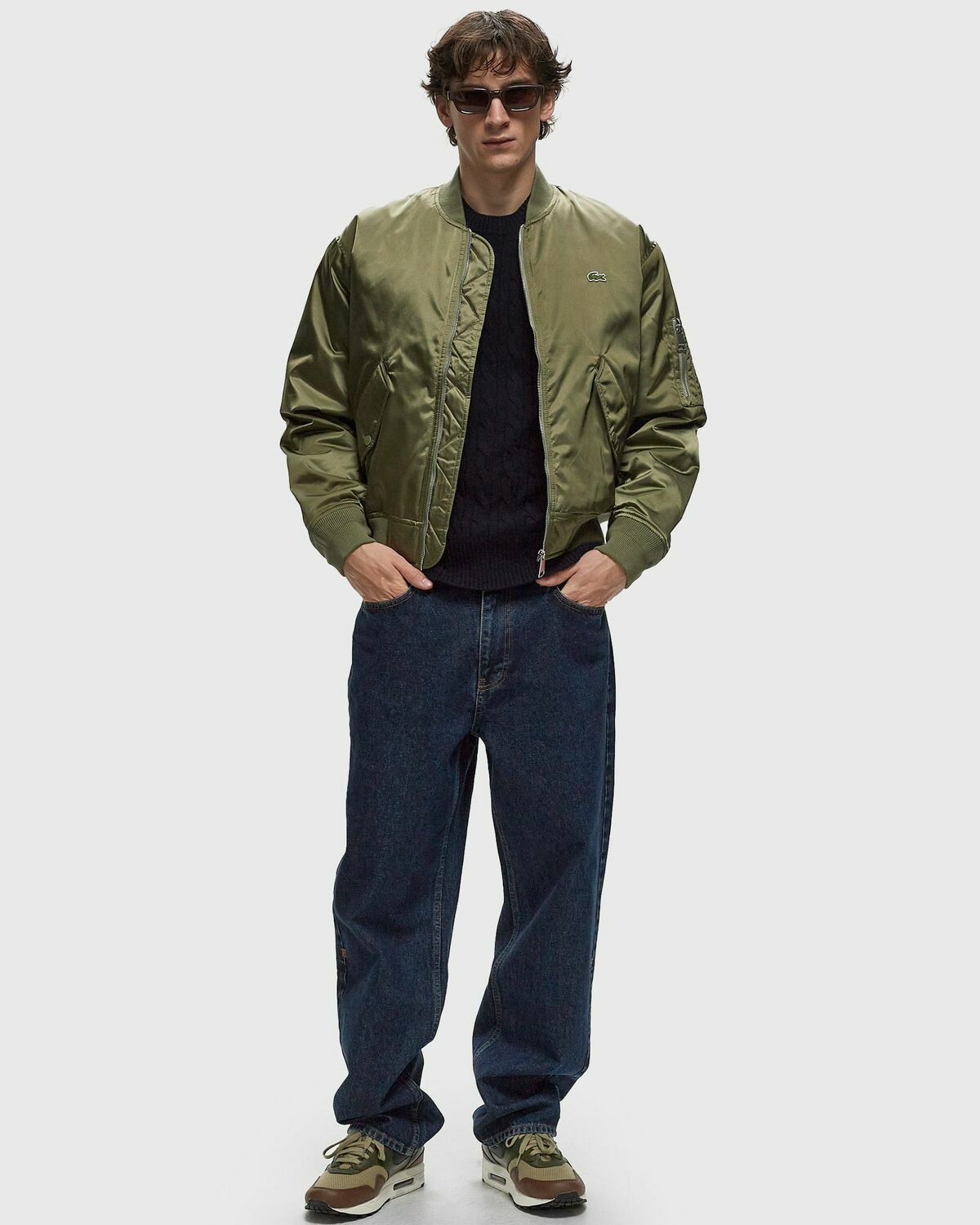 Lacoste Bomber Jacket Brown Bomber Jackets