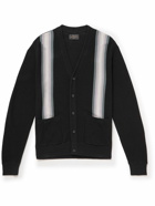 Beams Plus - Striped Cotton Cardigan - Black