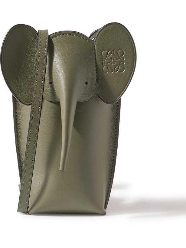 Photo: LOEWE - Paula's Ibiza Elephant Leather Pouch