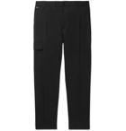 Versace - Stretch Virgin Wool-Blend Cargo Trousers - Black