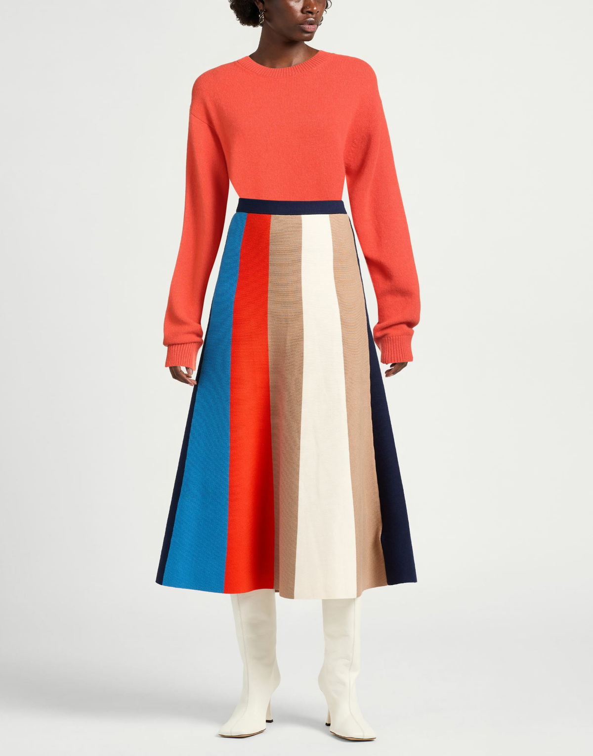 The Elder Statesman Womens Sweater Coral