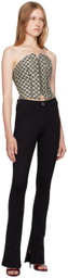 MISBHV Black Flared Leggings